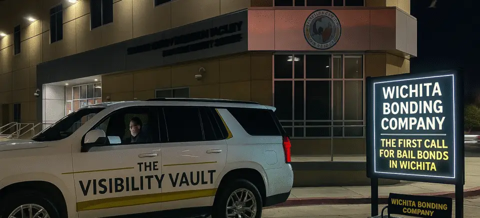 The Visibility Vault working with Wichita Bonding company as the #1 bail bonds company and #1 SEO company working together.